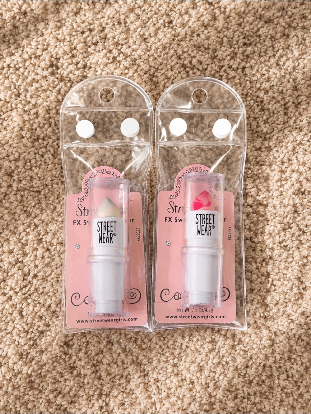 FX Swirl Cream Highlighter Stick - Pink & Cream
